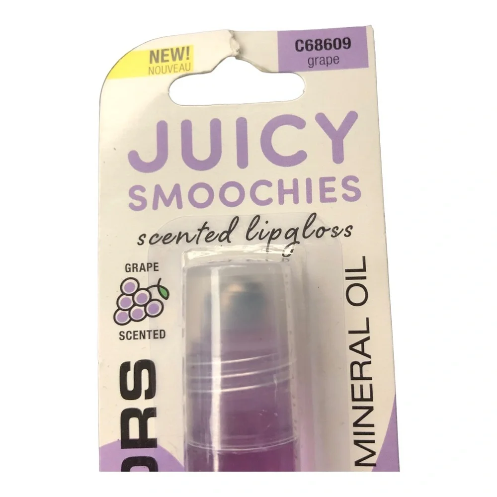 3pk‎ flavored vitamin E lipgloss strawberry grape coconut orange watermelon mint